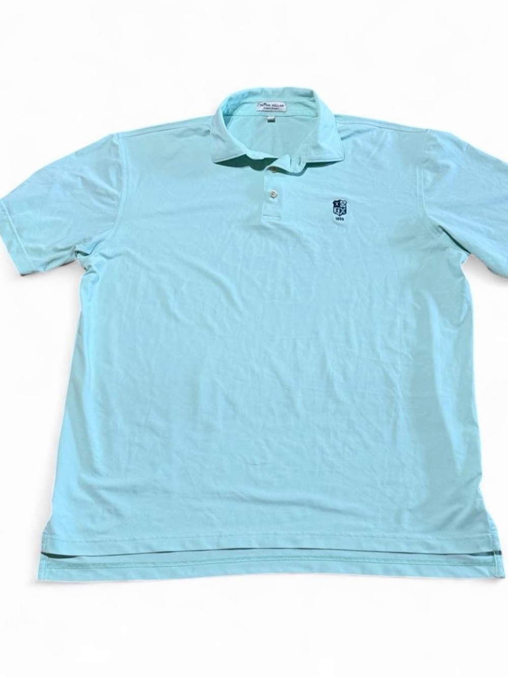 Peter Millar light blue polo shirt size L